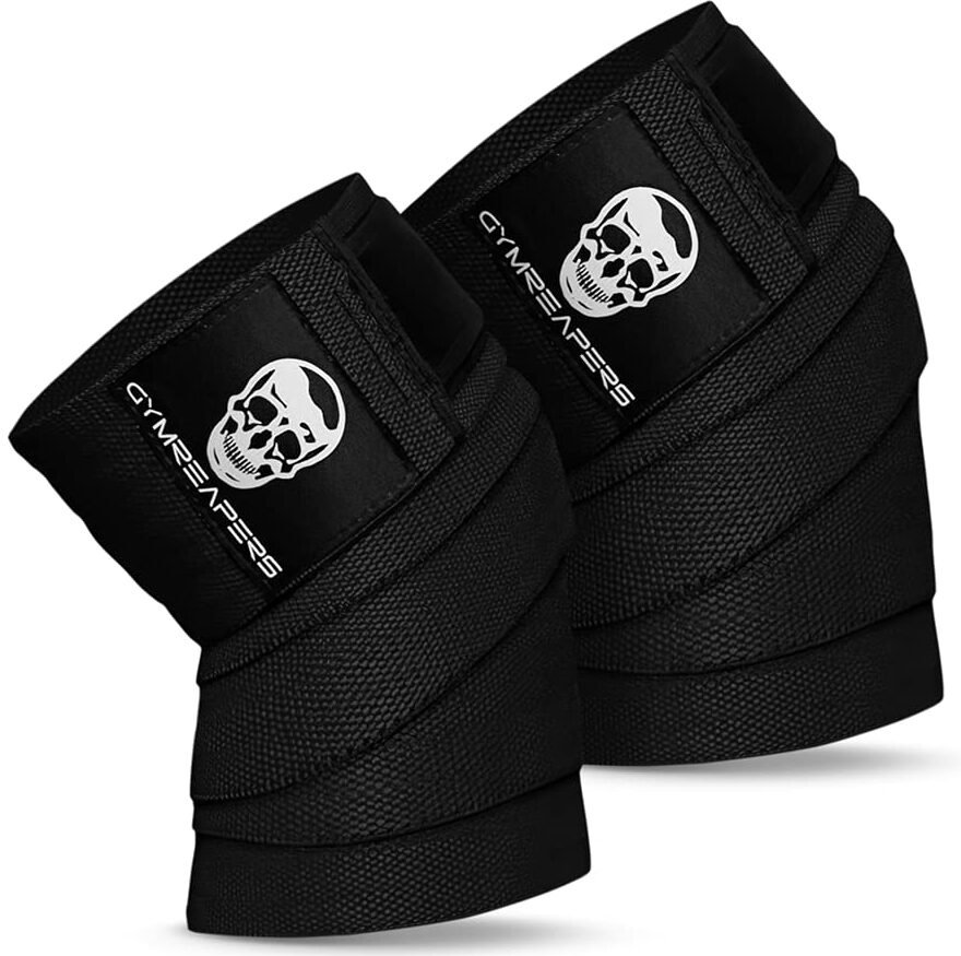 gymreapers; knee wraps; vendas para las rodillas; rodilleras para gym