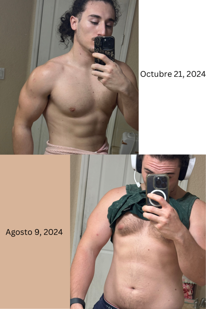 progreso en el gimnasio; báscula; antes y después